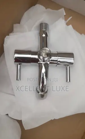 Anti Rust Shower Pole Connector/Control Tap
