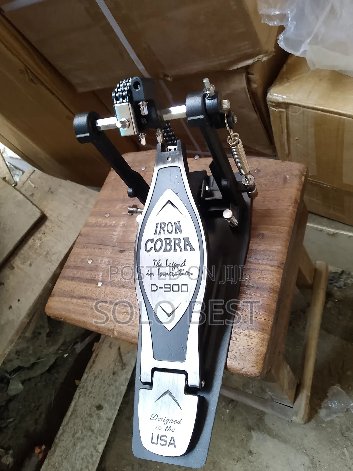 Big Drum Pedal Iron Cobra