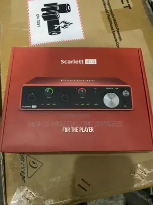 The Focusrite Scarlett 4i4 3rd Gen