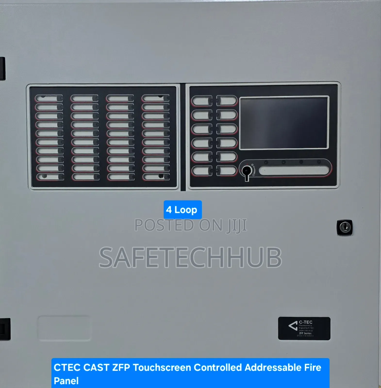 Cast ZFP 4loop Addressable Fire Alarm Panel
