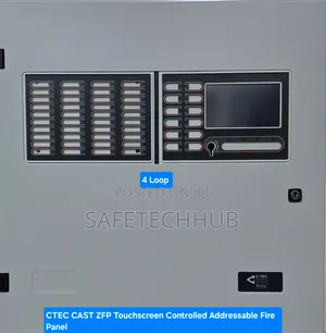 Cast ZFP 4loop Addressable Fire Alarm Panel