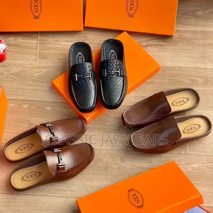 Original Tods Half Shoe in Sizes for Men