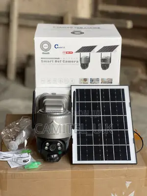 V380 Pro Wifi Smart PTZ Solar Security Camera