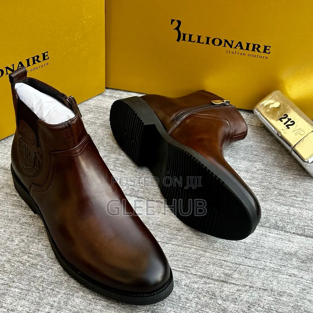 Billionaire Ankle Leather Boots