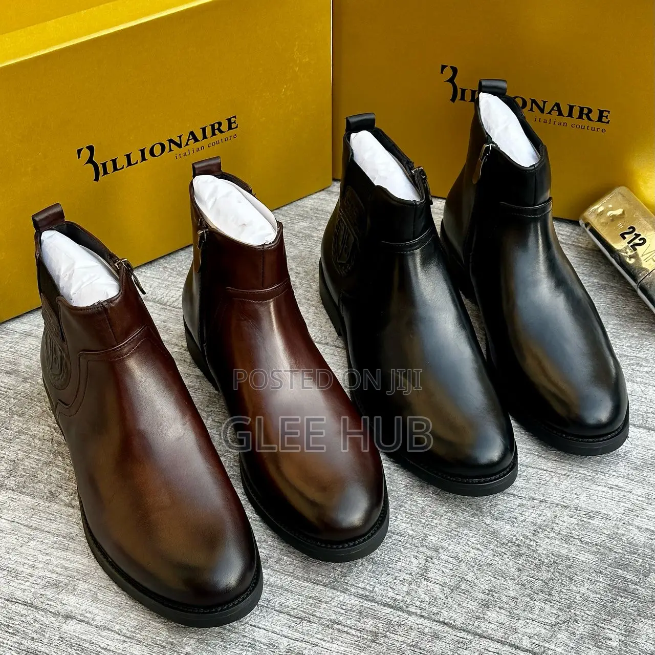 Billionaire Ankle Leather Boots