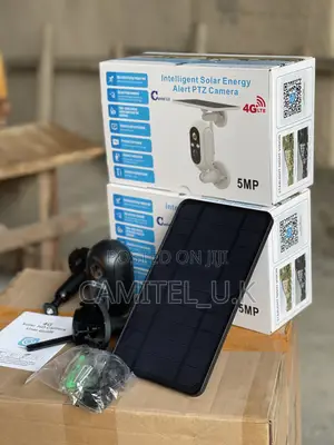 4g Ubox Intelligent Solar Energy Alert PTZ Security Camera