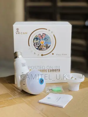 V380 Pro Smart Wifi Bulb Panoramic Camera