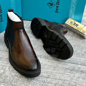 Steve Riots Half-patterned Boots