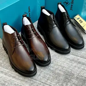 Luxury Leather Ankle Shoes
