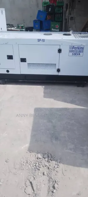 Photo - 10kva Perkins Diesel Soundproff 100%Copper