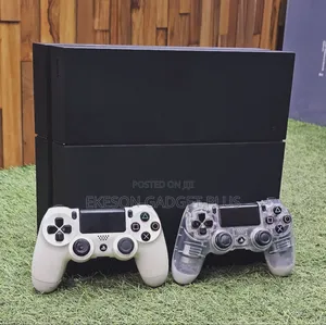 Uk Used Ps4 Fat With 2 Pads and 12games Fc26 Included