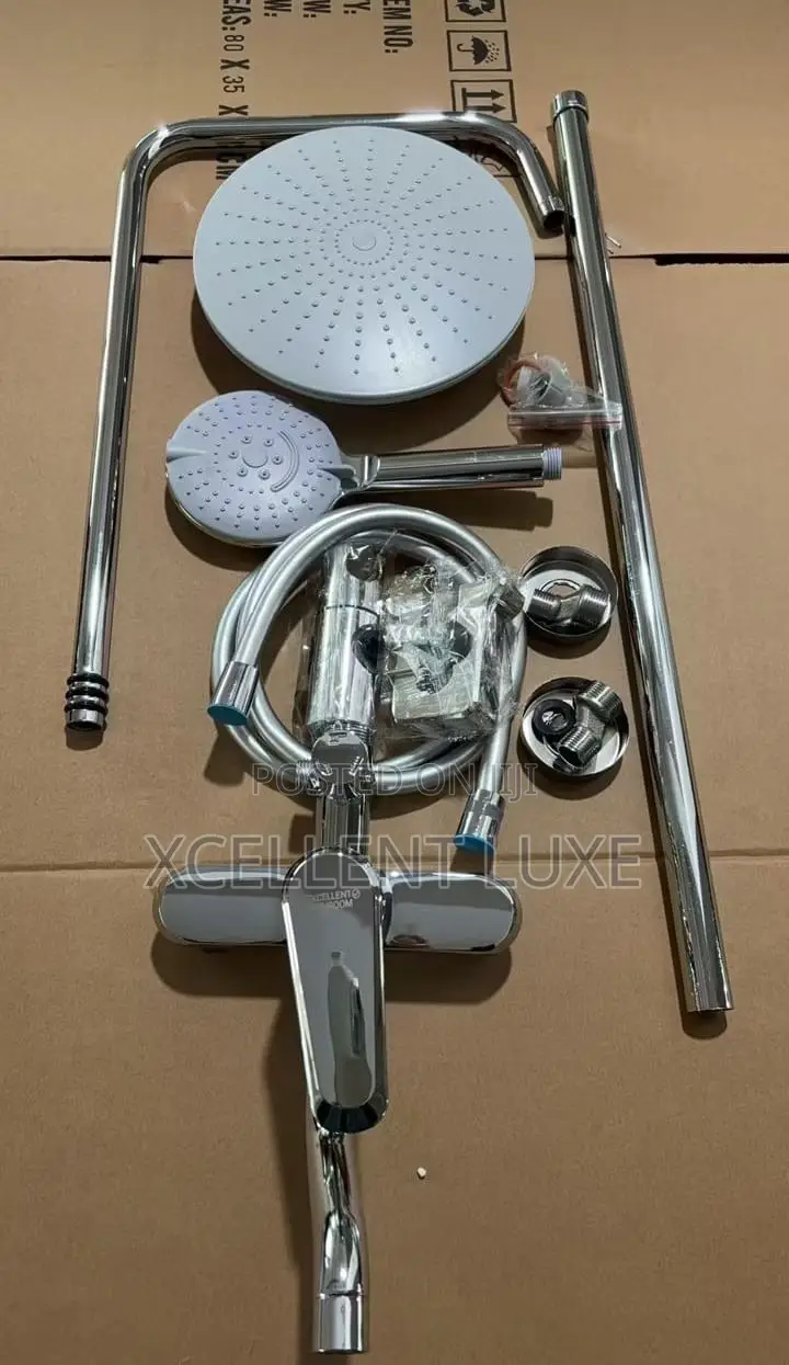 Chrome Shower Mixer Set