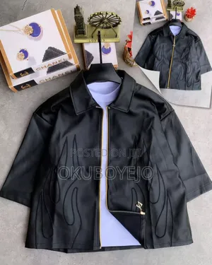 Photo - Leather Crop Shirt
