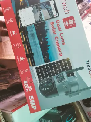 Solar Powered CCTV Camera 4g Simcard PTZ