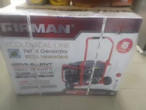 Sumec Firman 9.0kva Generator With Key and Tyre. Eco12990es