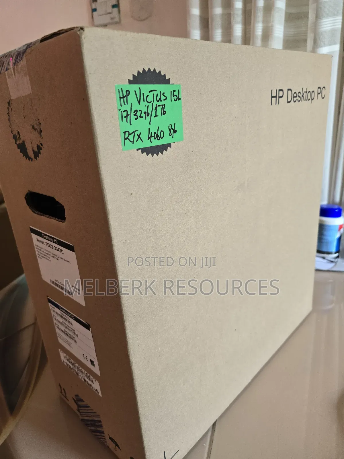 New Desktop Computer HP Victus 15L 32GB Intel Core I7 SSD 1T