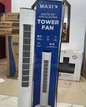 New Maxi Floor Fan (40"Inch) Powerful Cooling Warranty