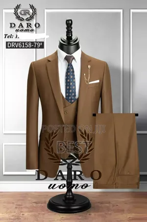 Photo - Luxury Men's Turkish 3pis Suit for Wedding, Dinner All Occ