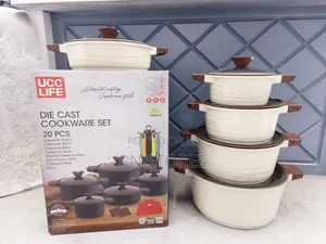Uc Life Quality Pot Set (Black)