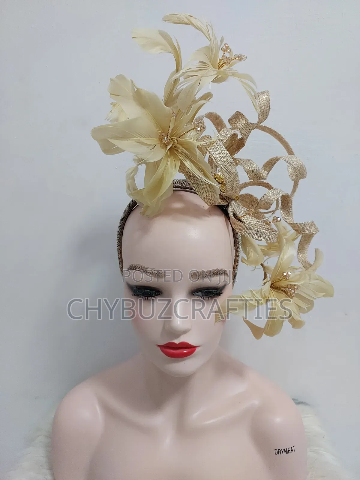 Gold Sinamy Facinator