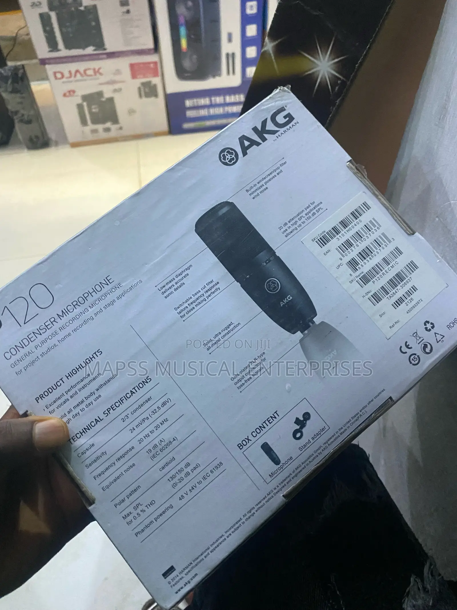 Akg P120 Condenser Microphone,