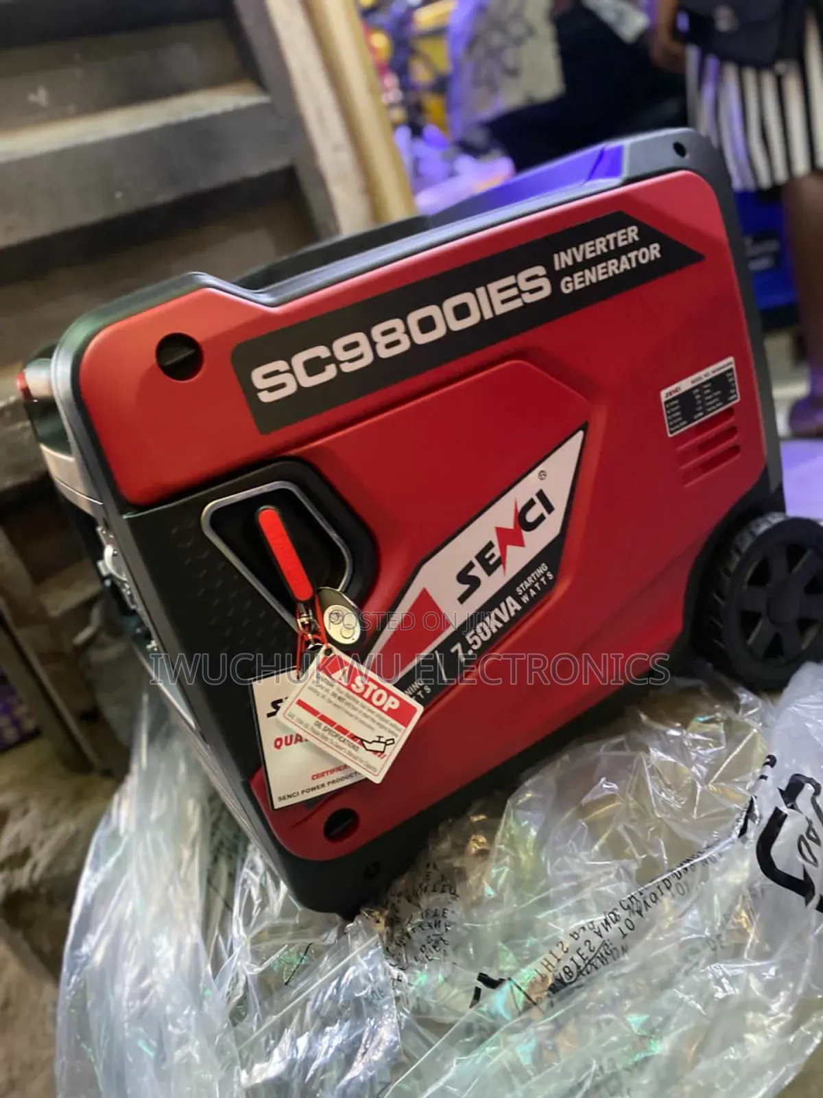 Original 7.5kva Senci Inverter Generator With Remote Control