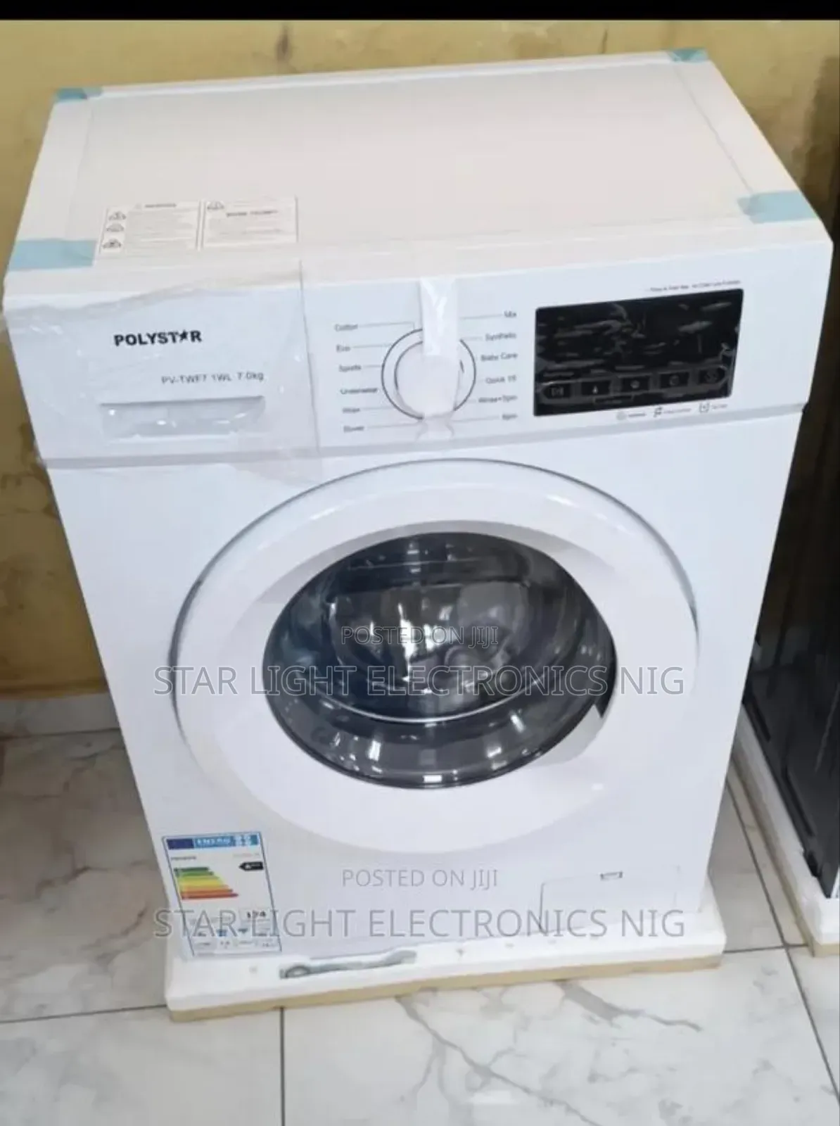 7.1kg Front Washing Machine White