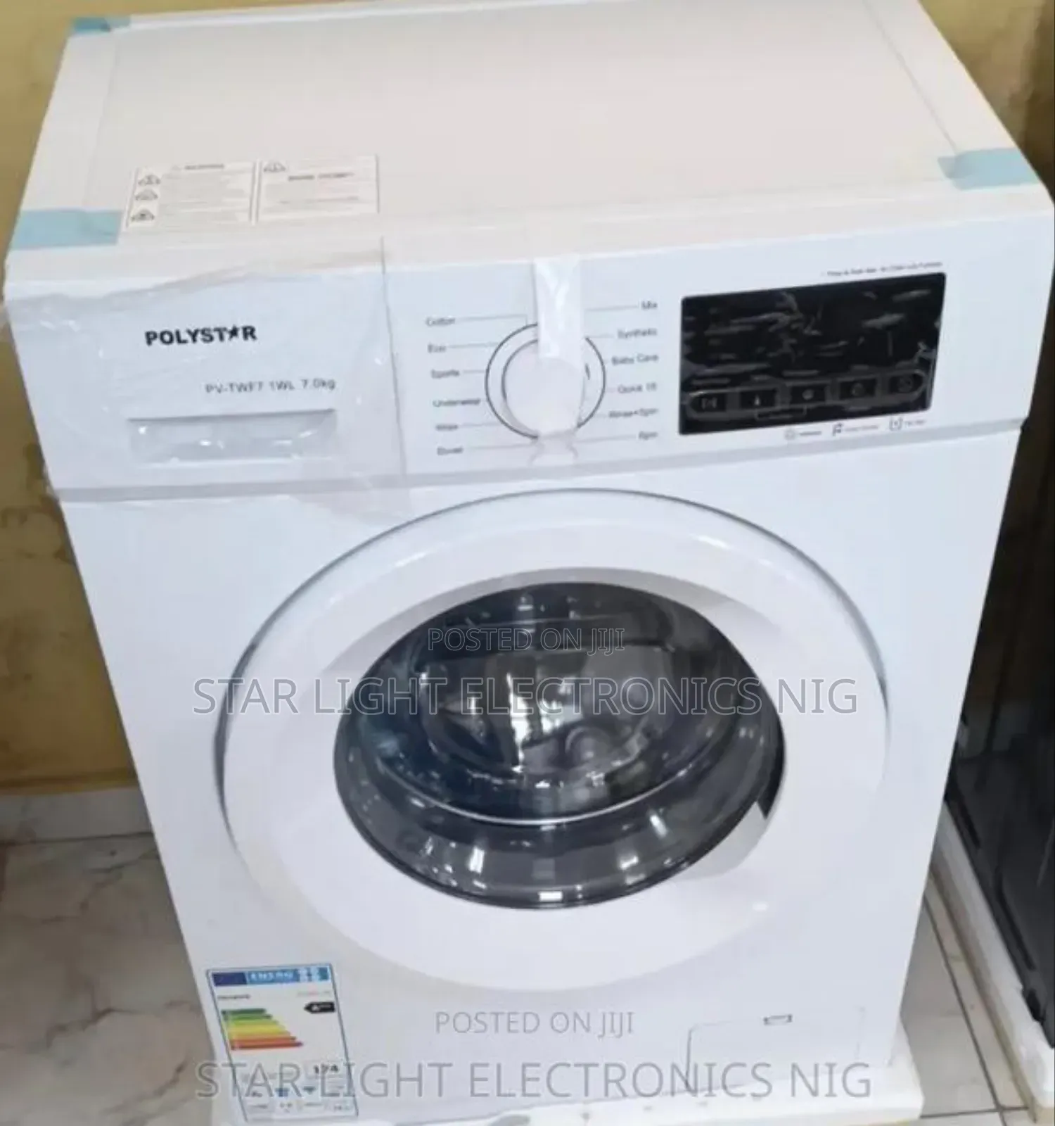 7.1kg Front Washing Machine White