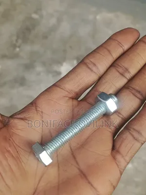 17mm × 2inche Bolt And Nut