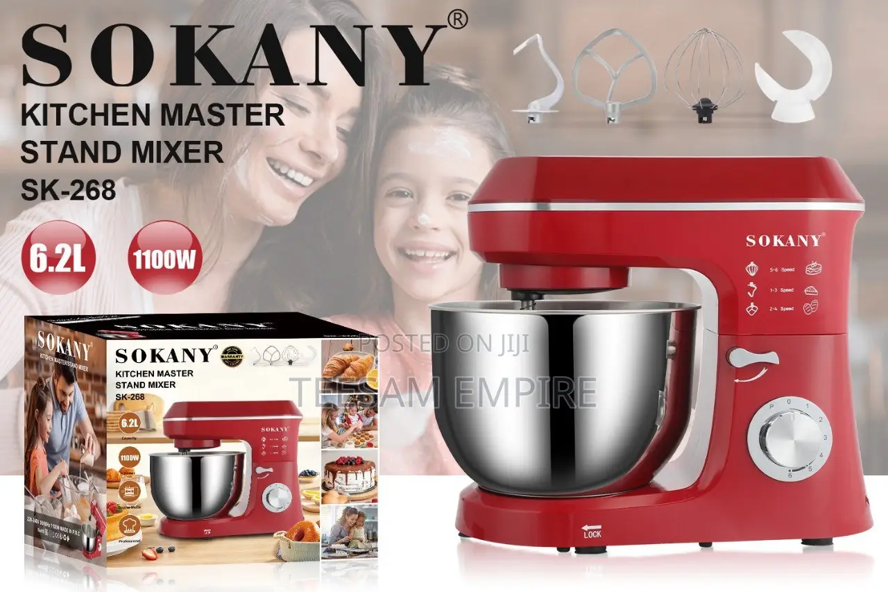 6.2 Sokany Stand Mixer