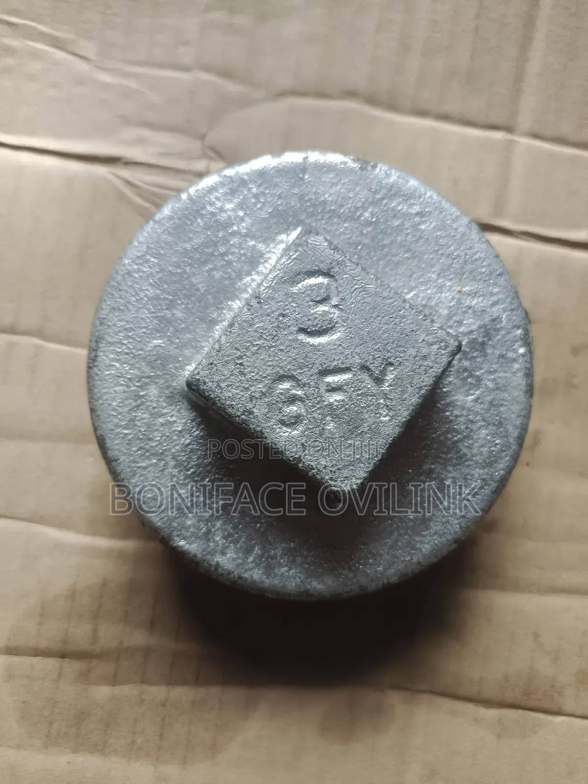 3" Iron Thread Plug
