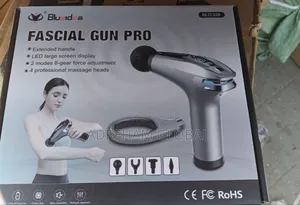 Blue Idea Gun Massager Pro With 4 Head