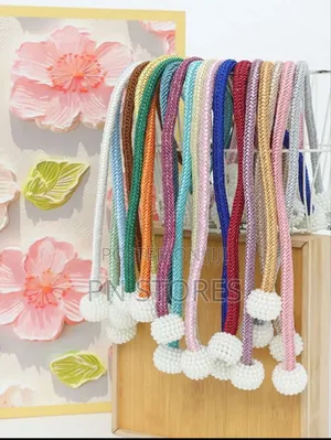 2pcs Magnetic Curtain Tiebacks Beige 2pcs