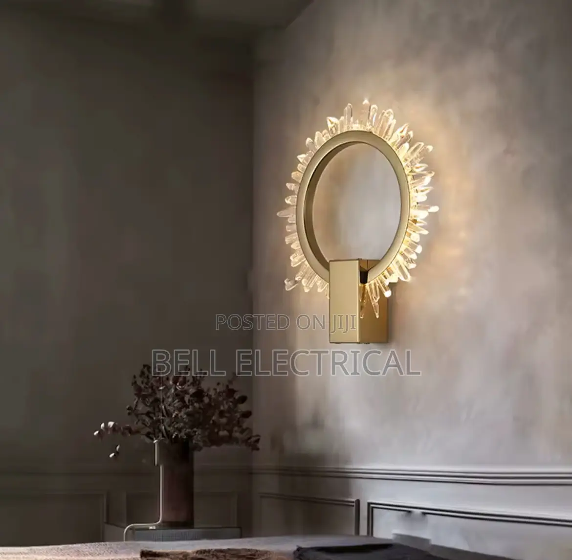 New Crystal Wall Lights
