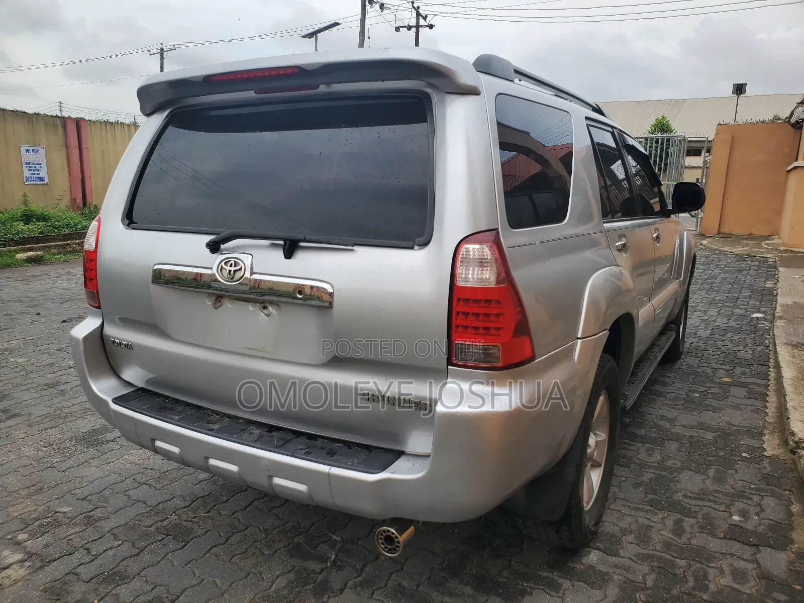 Toyota 4-Runner SR5 V6 2006 Gray