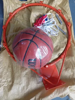Photo - Rim With Wilson Basketball and Net