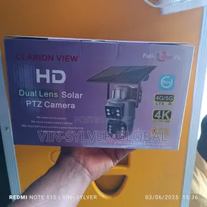 Solar Powered CCTV Camera Double Lens With Auto-Tracking
