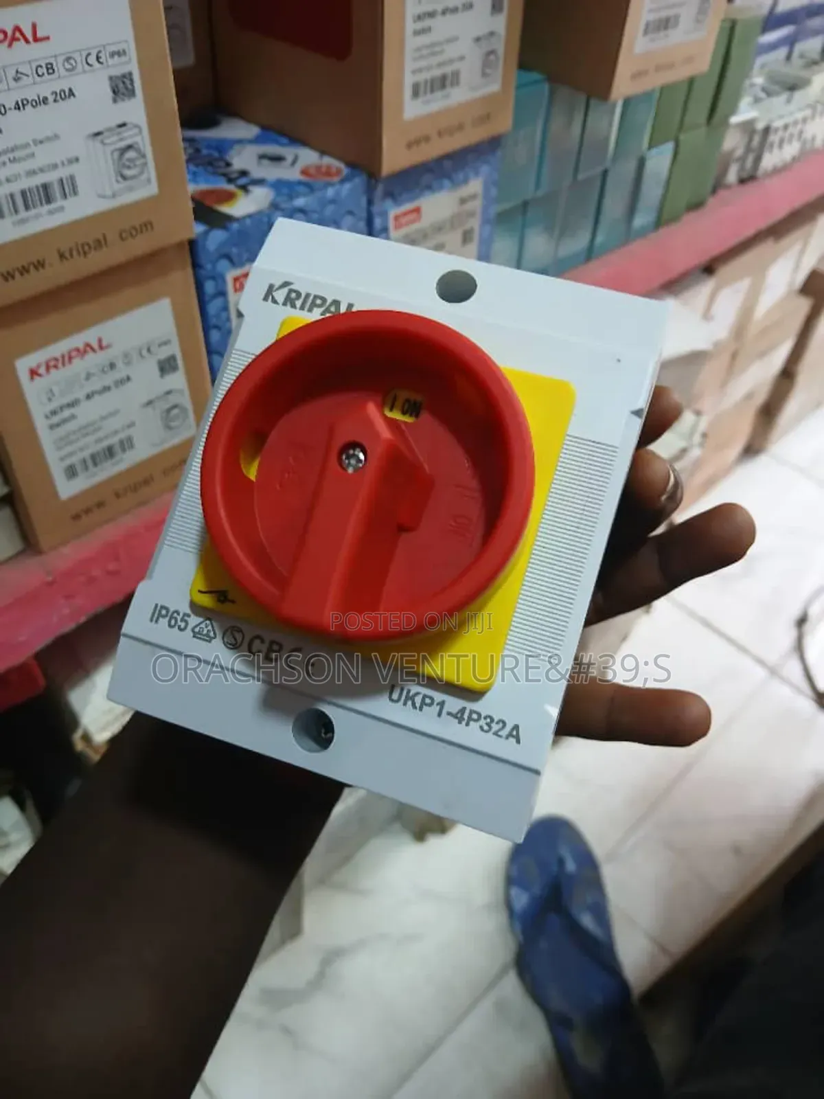 4pole 32amps Isolator Switch Kripal