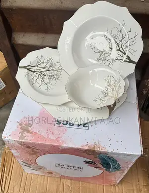 Original 24pcs of Quality Porcelain Dinner Set