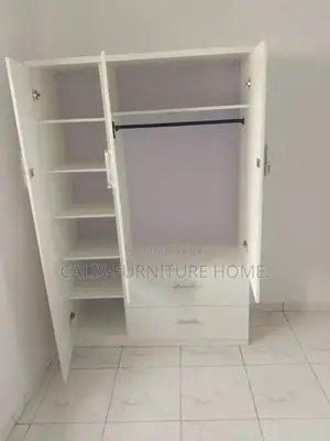 6ft X 4ft Wardrobe (Off-White Color)