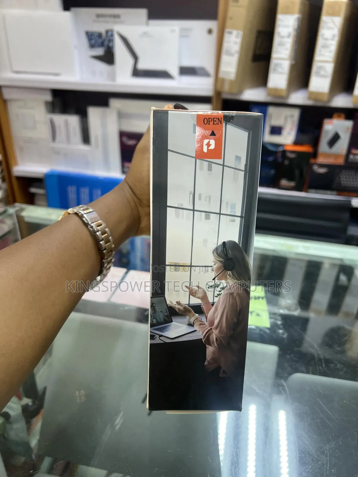Porodo Office Wireless Headset With Microphone