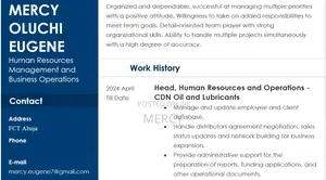 Human Resources and Operations Manager
