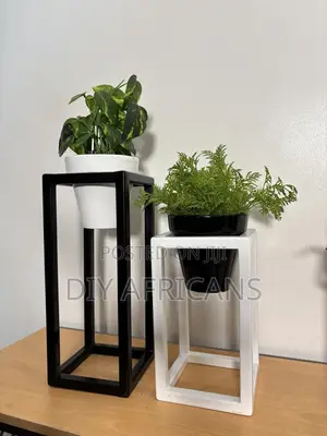Elegant Twin Planter Stand