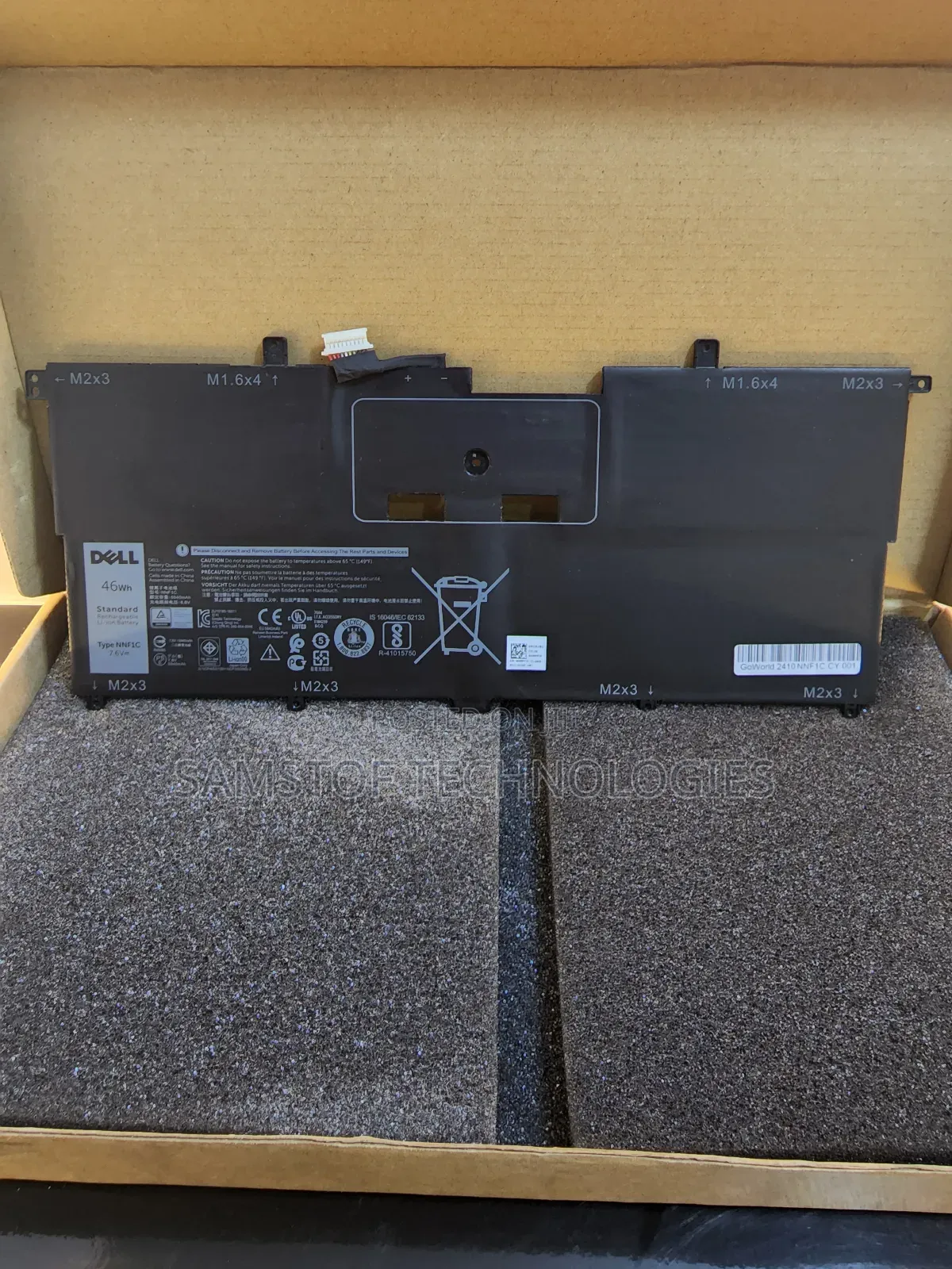 Dell XPS 13-9365 Genuine Battery (Nn1fc)