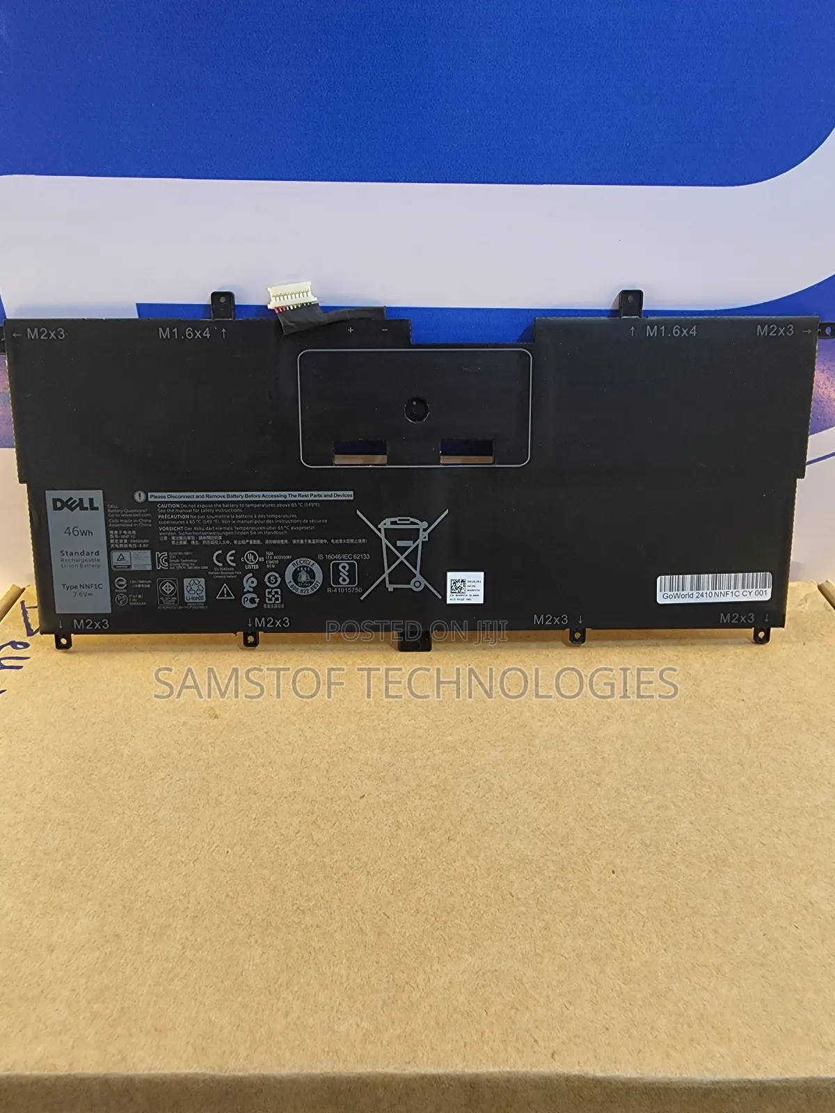 Dell XPS 13-9365 Genuine Battery (Nn1fc)