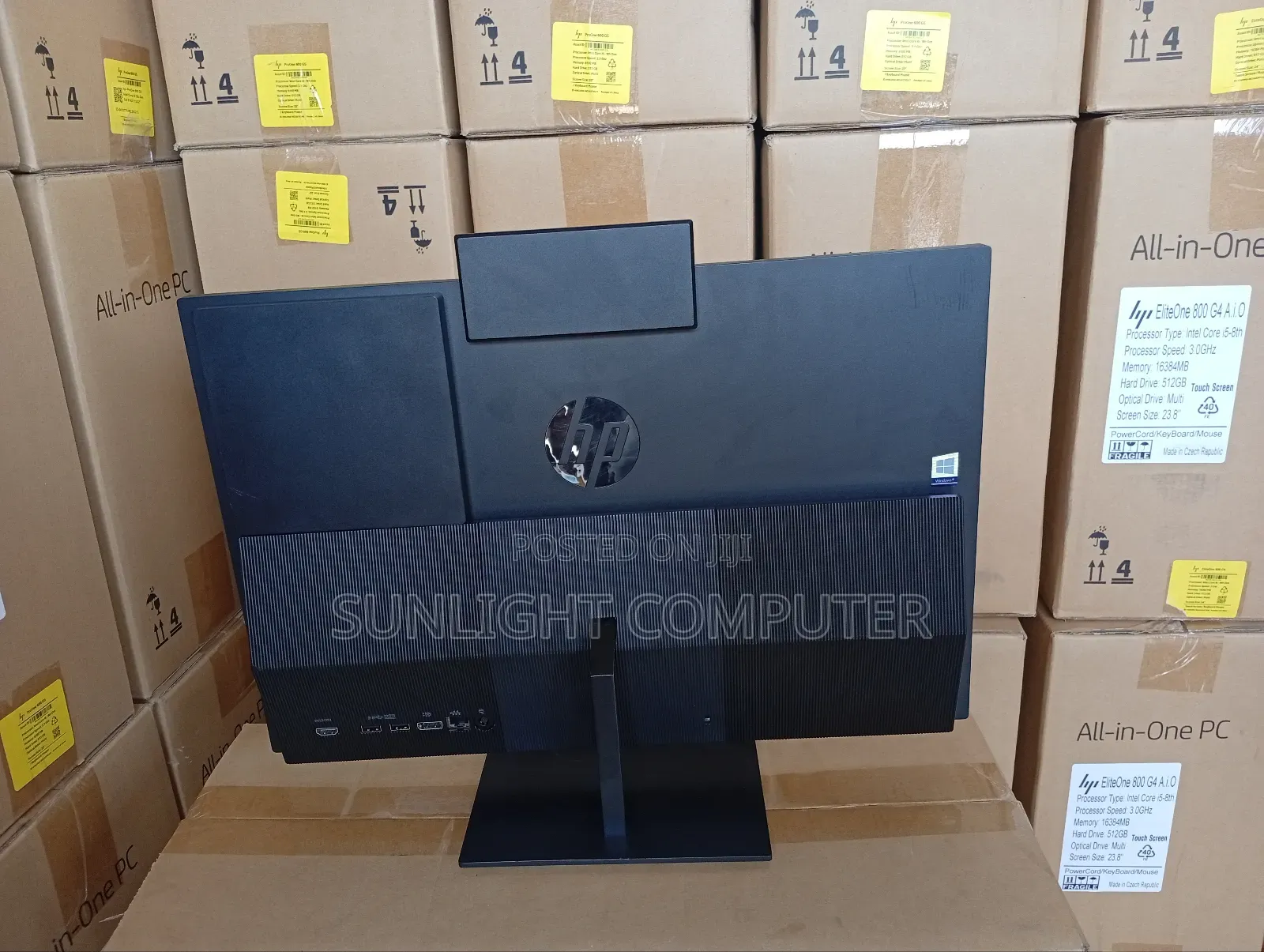 Hp Pro One 600 G5 9th 8gbram 512ssd