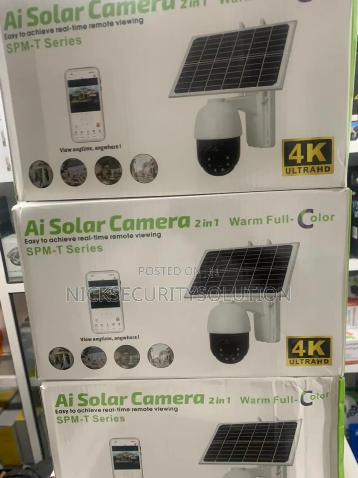 Ai Solar PTZ Wifi Camera