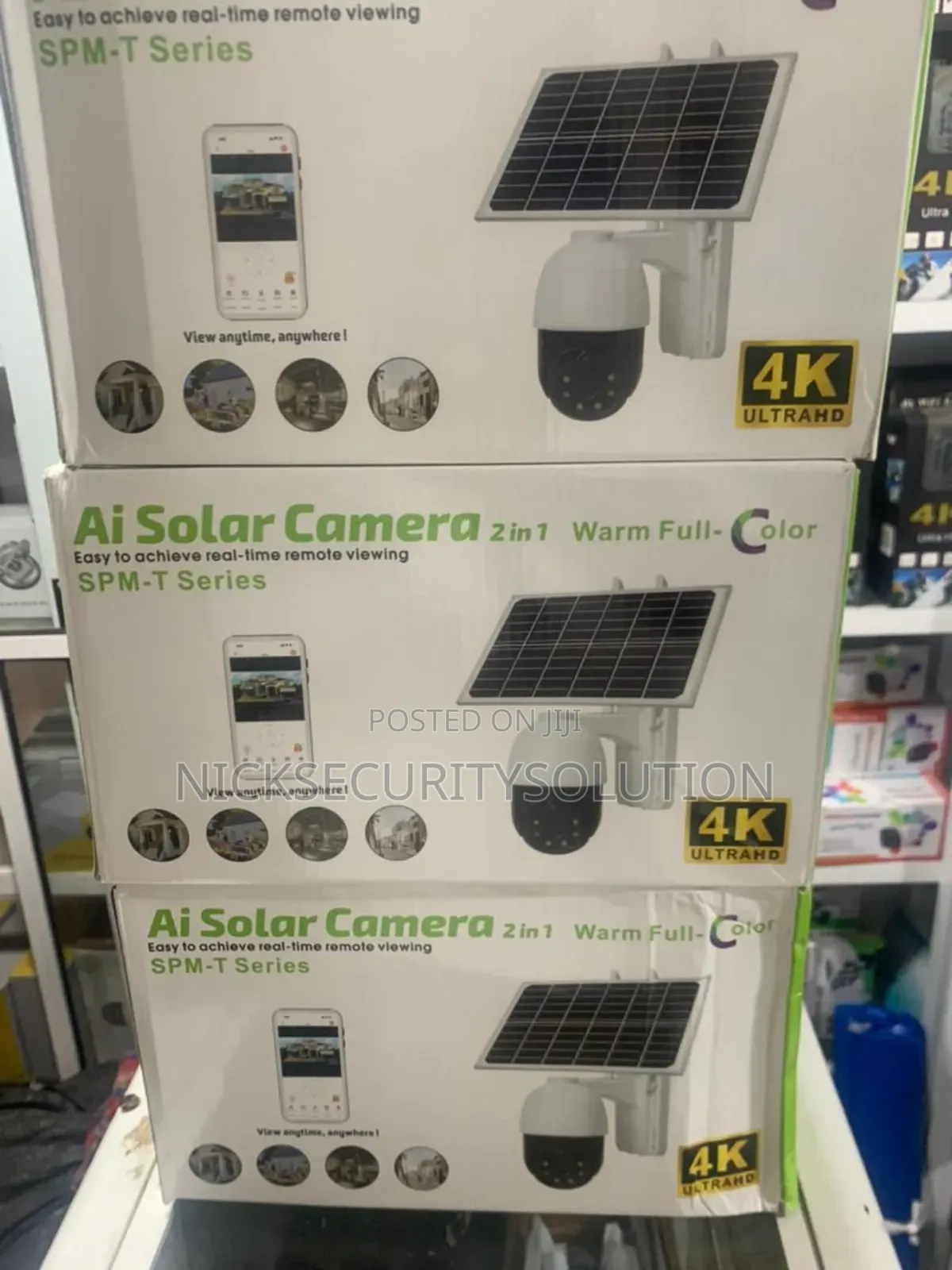 Ai Solar PTZ Wifi Camera