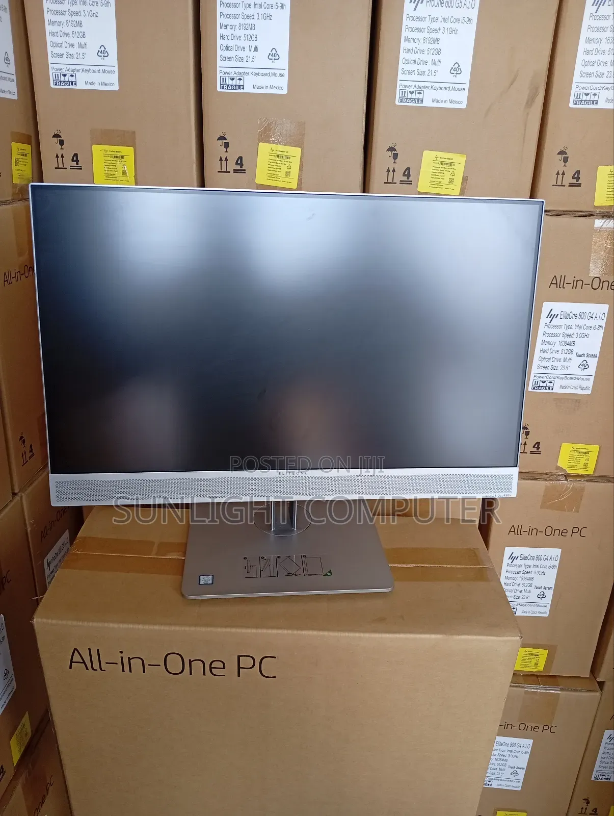 Hp Elite One 800 G4 8gbram 256ssd