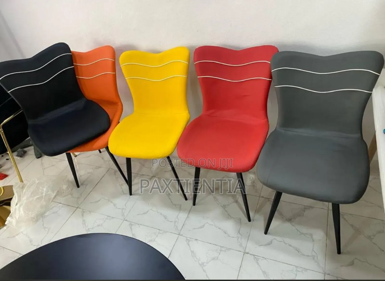 Striped Dinning Chair (With Colours)